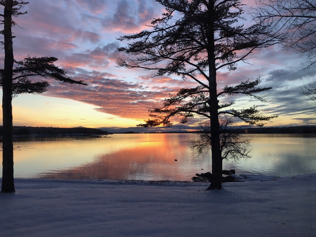 Harpswell, Maine in Winter
