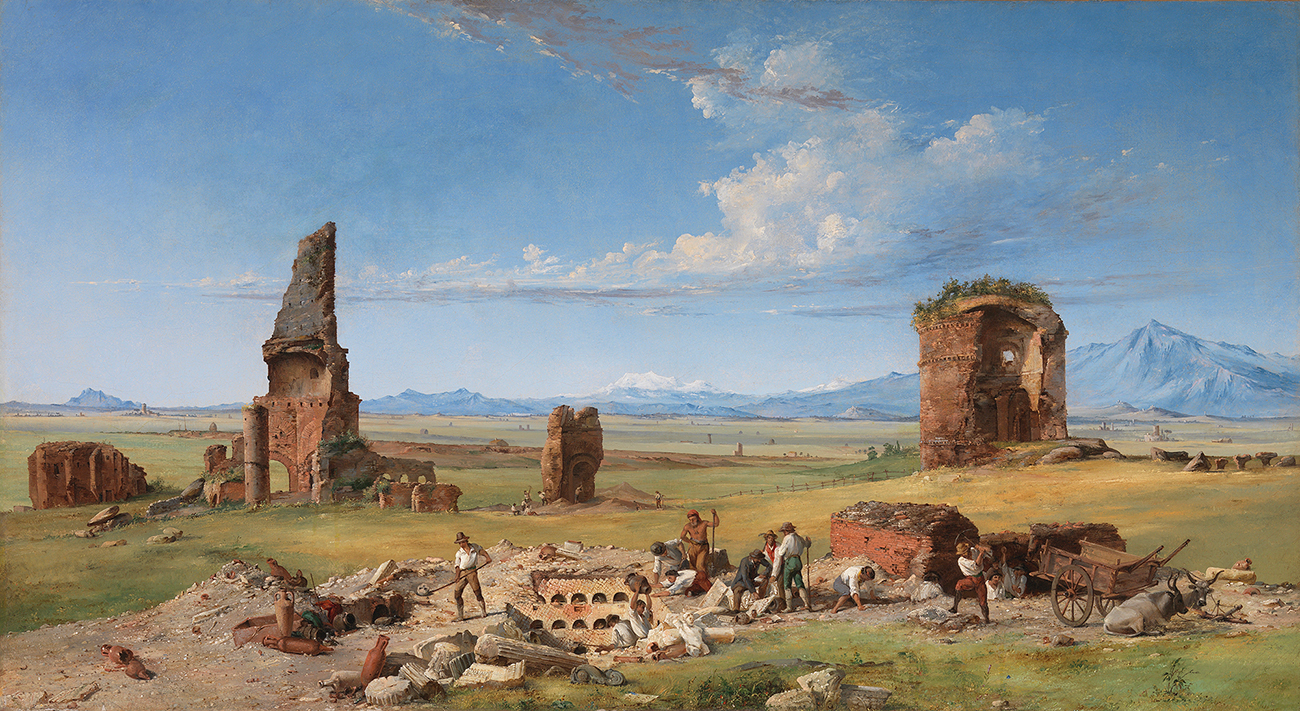 Excavations On The Campagna by John Linton Chapman